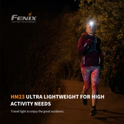 Fenix HM23 Headlamp - 240 Lumens -Online Camping Supplies HM23 7