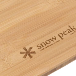 Snow Peak Bamboo IGT Table Right Open -Online Camping Supplies IGTTable