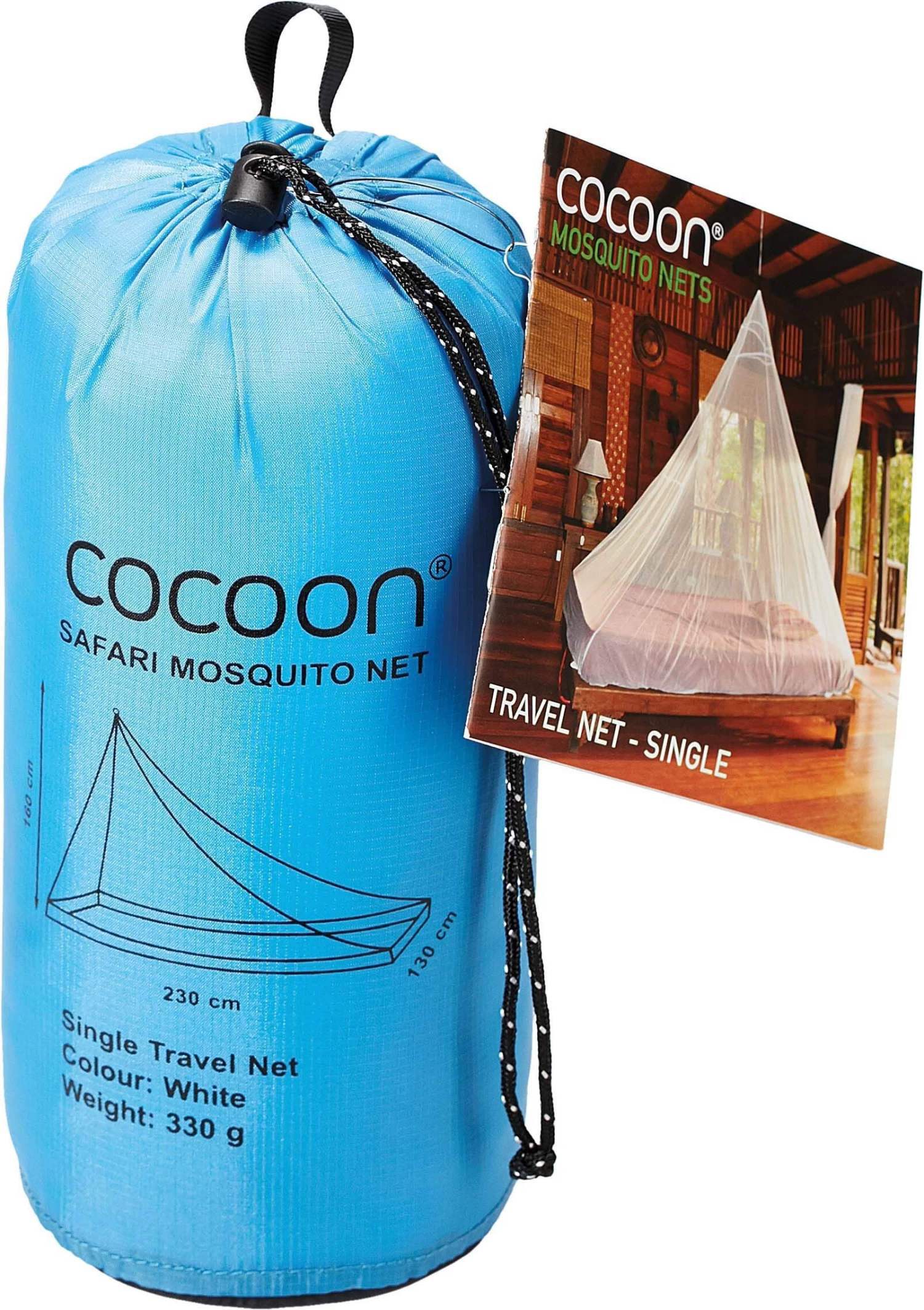 Cocoon Mosquito Nets Ultralight Single -White 4 Cocoon Mosquito Nets Ultralight Single -White - Image 2