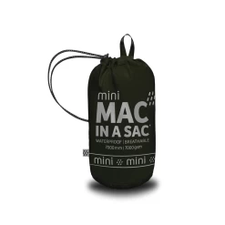 Mac In A Sac Mini Origin Unisex Waterproof Packable Jacket -Online Camping Supplies Jet black 3