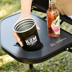 KZM Collapsible Chair With Table -Online Camping Supplies K20T1C010 7 600x600 b0af809f 3a3c 48a2 a35e eee751a4e096