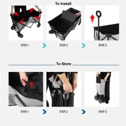 KZM Pelican Wagon -Online Camping Supplies K20T1C013 touseandstore