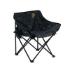 KZM Monogram Hygee Chair Black -Online Camping Supplies K20T1C018BK 2