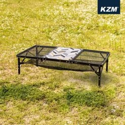 KZM Union Iron Mesh 3 Folding Table -Online Camping Supplies K20T3U005 3