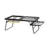 KZM Union Iron Mesh Low BBQ Table -Online Camping Supplies K20T3U006 2