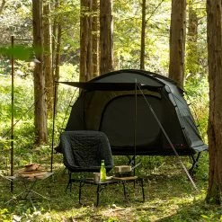 [NEW] KZM Black Cot Tent II -Online Camping Supplies K221T3T01 04