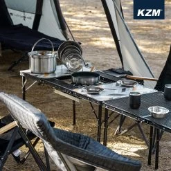 KZM Connect 3 Folding BBQ Table 16 KZM Connect 3 Folding BBQ Table -Online Camping Supplies K22T3U02 1000 4