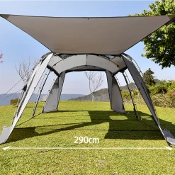 KZM Tribus Tunnel Tent -Online Camping Supplies K9T3T002 5
