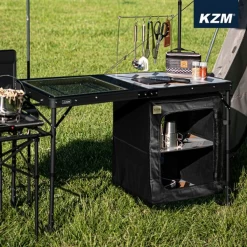 KZM Iron Mesh Cabinet Kitchen Table II -Online Camping Supplies K9T3U004 5 600x600 17a0a03b d9ed 4264 b6ff f603a2166f8f