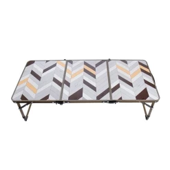 KZM Slim Mini 3-Folding Table II -Online Camping Supplies K9T3U008 4