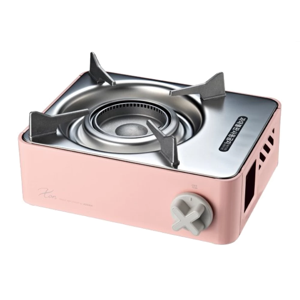 Kovea X On Mini Gas Stove Pink 3 Kovea X On Mini Gas Stove Pink
