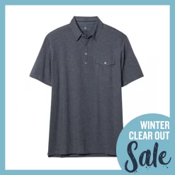 Kuhl Stir Polo Shirt - Smoke