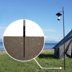 DoD Lantern Stand Set RX -Online Camping Supplies LP1 753 BK 8