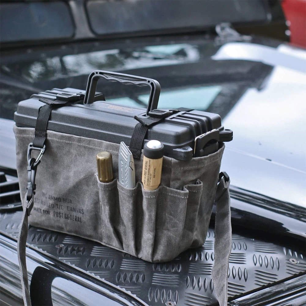 Post General Waxed Canvas Ammo Tool Box 13 Post General Waxed Canvas Ammo Tool Box - Image 11
