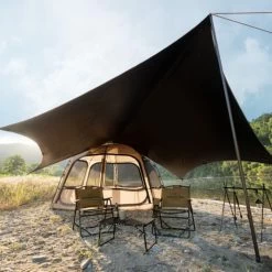 KZM Wild Field Hexa Tarp -Online Camping Supplies Lifestyle d492aea1 ee64 4085 bd66 824f93c48fab