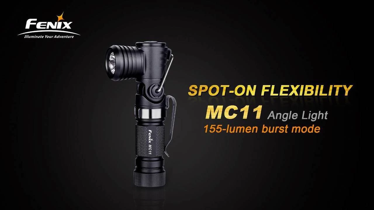 Fenix MC11 Anglelight Black Upgraded Version 155 Lumens 4 Fenix MC11 Anglelight Black Upgraded Version 155 Lumens - Image 2