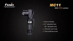 Fenix MC11 Anglelight Black Upgraded Version 155 Lumens 21 Fenix MC11 Anglelight Black Upgraded Version 155 Lumens -Online Camping Supplies MC11 3 71839 58210.1443047020