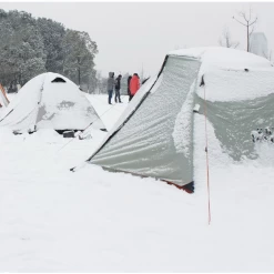 Hewolf 2 Person Double Layer Aluminum Pole Tent -Online Camping Supplies MON 1595 GRN 3