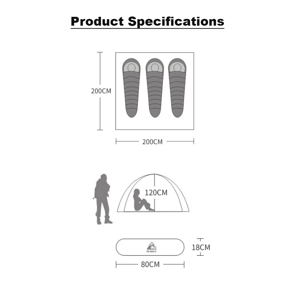 Hewolf Auto 4 Person Tent Teal 10 Hewolf Auto 4 Person Tent Teal - Image 8