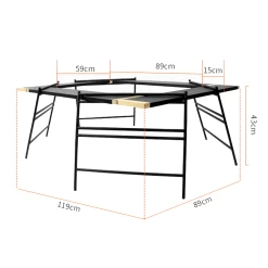 Camp Leader Portable And Multiple Function BBQ Table -Online Camping Supplies MON24 3 jpg