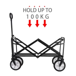 Camp Leader Camping Push Wagon - Black 11 Camp Leader Camping Push Wagon - Black -Online Camping Supplies MON42 9 edited