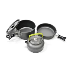 Camp Leader Camping Cookset 2-3 Person 9 Camp Leader Camping Cookset 2-3 Person -Online Camping Supplies MON43 4