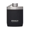 Stanley Master Flask Black 8oz -Online Camping Supplies Master SS Flask 8oz hero 1