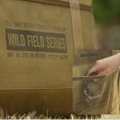 KZM Field Multi Carry Bag 100L & 130L -Online Camping Supplies Mesh pocket