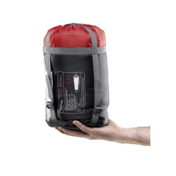 Caribee Nepal Sleeping Bag - Black -Online Camping Supplies NEPAL 1000 SLEEPING BAG BLACK 6