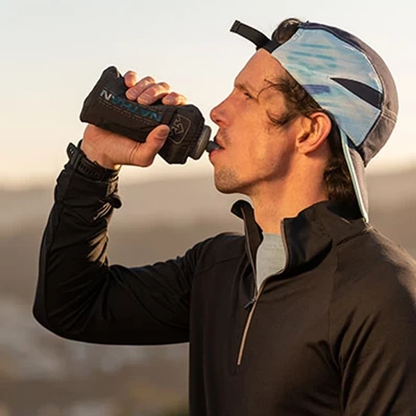 Nathan ExoDraw 2 18oz True Navy/ Tigerlily 6 Nathan ExoDraw 2 18oz True Navy/ Tigerlily - Image 4