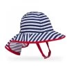 Sunday Afternoon Infant Sunsprout Hat Navy/White Stripe 1 Sunday Afternoon Infant Sunsprout Hat Navy/White Stripe -Online Camping Supplies Navy White Stripe