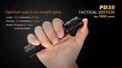 Fenix PD35 TAC Tactical Edition Flashlight 1000 Lumen -Online Camping Supplies PD35TAC 5 72699 49879.1443049951.1280.1280 37773.1496251449