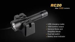 Fenix RC20 XM-L2 U2 Rechargable LED -Online Camping Supplies RC20 3 08591.1443026297.1280.1280 01160.1495815302