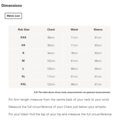 Rab Nexus Jacket - Black -Online Camping Supplies Rab Measurement Jackets Men 600x600 1