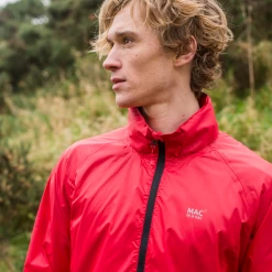 Mac In A Sac Origin Unisex Waterproof 7000mm Packable Jacket -Online Camping Supplies Red 6