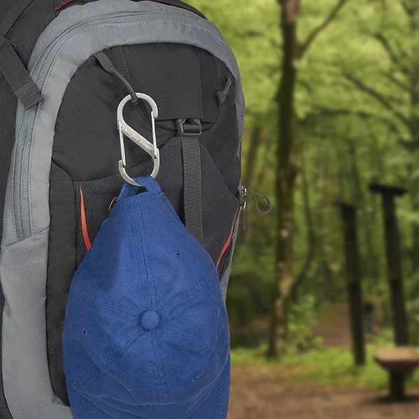 Nite Ize S-Biner® Stainless Steel Dual Carabiner #1 - 6 Pack - Stainless 6 Nite Ize S-Biner® Stainless Steel Dual Carabiner #1 - 6 Pack - Stainless - Image 4