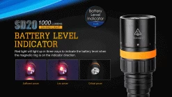Fenix SD20 LED Diving Light 26 Fenix SD20 LED Diving Light -Online Camping Supplies SD10 6 2 13531.1466697703