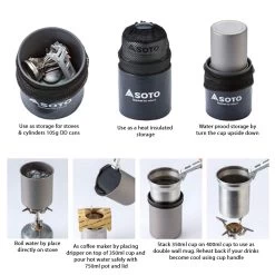 Soto ThermoStack Combo Cookset -Online Camping Supplies SOD 521 03