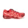 Salomon Speedcross 4 W -Online Camping Supplies SPEEDCROSS 4 W HBS RED DALHIA PEAC