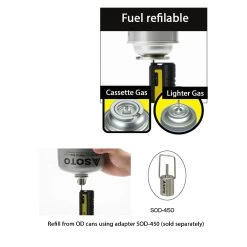 Soto Slid Gas Torch 13 Soto Slid Gas Torch -Online Camping Supplies ST 480CEXP 04