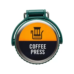 Stanley 16oz Classic Travel Press Hammertone Green -Online Camping Supplies STANLEY C2 AE Classic Vacuum Travel Press 16oz 3
