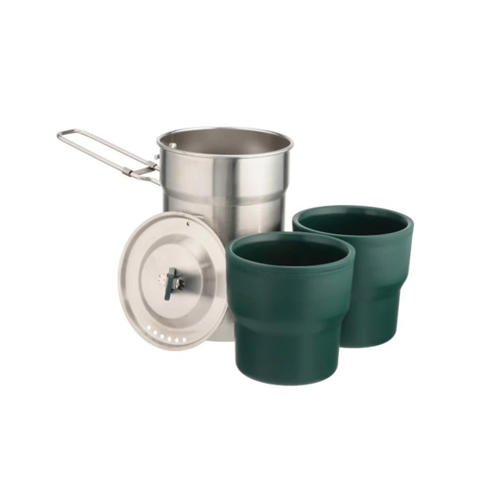 Stanley Adventure Camp Cook Set - Stainless Steel 24oz 3 Stanley Adventure Camp Cook Set - Stainless Steel 24oz