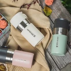 Stanley Go Slim Vacuum Bottle 9.5oz - Cream -Online Camping Supplies Stanley Aida 2 b380324d 690c 442a 8d14 d680d1598c4f