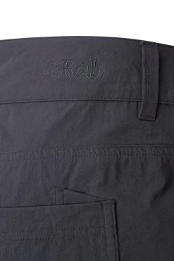 Rab Stryker Pants Mens - Ebony -Online Camping Supplies Stryker Pants Ebony QFU 38 EB Detail2