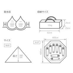 DoD Big One Pole Tent 32 DoD Big One Pole Tent -Online Camping Supplies T8 200 BK 18 600x600 b5dd73e5 1eff 4a86 aeeb ccc284f8af32