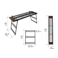 DoD Tequila Rack 21 DoD Tequila Rack -Online Camping Supplies TB2 477 BK 5
