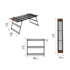 DoD Tequila Table -Online Camping Supplies TB4 746 BK 5