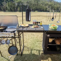 DoD Cooking King Table -Online Camping Supplies TB5 723 BK 7 600x600 8bf00f48 d1a3 4b3a 9e2d 9257922e58ab