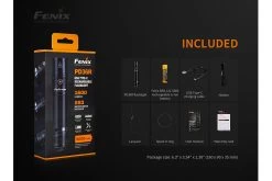 Fenix PD36R Luminus SST40 LED Flashlight Black -Online Camping Supplies THIRTEEN 29274.1561385658