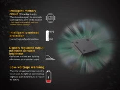 Fenix TK25 LED Flashlight IR Version BLACK -Online Camping Supplies TK25IR 13 E 47708.1491574554